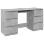 Schreibtisch aus grauem Sperrholz, 140 x 50 x 77 cm von vidaXL, Schreibtische - Ref: Foro24-800814, Preis: 168,20 €, Rabatt: %