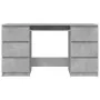 Schreibtisch aus grauem Sperrholz, 140 x 50 x 77 cm von vidaXL, Schreibtische - Ref: Foro24-800814, Preis: 168,20 €, Rabatt: %