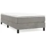 Estructura de cama de terciopelo gris claro 80x200 cm de vidaXL, Camas y somieres - Ref: Foro24-3120736, Precio: 81,70 €, Des...