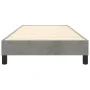 Estructura de cama de terciopelo gris claro 80x200 cm de vidaXL, Camas y somieres - Ref: Foro24-3120736, Precio: 81,70 €, Des...