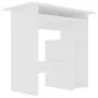 Weißer Sperrholzschreibtisch 80x45x74 cm von vidaXL, Schreibtische - Ref: Foro24-801364, Preis: 69,48 €, Rabatt: %