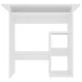 Weißer Sperrholzschreibtisch 80x45x74 cm von vidaXL, Schreibtische - Ref: Foro24-801364, Preis: 69,48 €, Rabatt: %