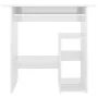 Schreibtisch aus glänzend weißem Sperrholz, 80 x 45 x 74 cm von vidaXL, Schreibtische - Ref: Foro24-801370, Preis: 68,56 €, R...