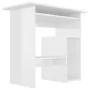 Schreibtisch aus glänzend weißem Sperrholz, 80 x 45 x 74 cm von vidaXL, Schreibtische - Ref: Foro24-801370, Preis: 68,56 €, R...