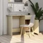 Escritorio madera contrachapada color roble Sonoma 100x50x76 cm de vidaXL, Escritorios - Ref: Foro24-801083, Precio: 90,47 €,...