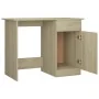 Schreibtisch aus Sonoma-Eichensperrholz, 100 x 50 x 76 cm von vidaXL, Schreibtische - Ref: Foro24-801083, Preis: 89,02 €, Rab...
