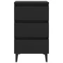 Nightstands with metal legs 2 units black 40x35x69 cm by vidaXL, Nightstands - Ref: Foro24-805908, Price: 130,30 €, Discount: %