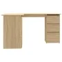 Eckschreibtisch aus Eichensperrholz, 145 x 100 x 76 cm von vidaXL, Schreibtische - Ref: Foro24-801092, Preis: 154,19 €, Rabat...