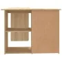 Eckschreibtisch aus Eichensperrholz, 145 x 100 x 76 cm von vidaXL, Schreibtische - Ref: Foro24-801092, Preis: 154,19 €, Rabat...