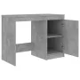 Escritorio de madera contrachapada gris hormigón 100x50x76 cm de vidaXL, Escritorios - Ref: Foro24-801800, Precio: 78,42 €, D...