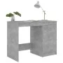 Escritorio de madera contrachapada gris hormigón 100x50x76 cm de vidaXL, Escritorios - Ref: Foro24-801800, Precio: 78,42 €, D...
