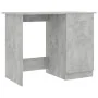 Betongrauer Sperrholzschreibtisch 100x50x76 cm von vidaXL, Schreibtische - Ref: Foro24-801084, Preis: 77,96 €, Rabatt: %