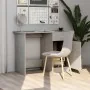 Betongrauer Sperrholzschreibtisch 100x50x76 cm von vidaXL, Schreibtische - Ref: Foro24-801084, Preis: 77,96 €, Rabatt: %