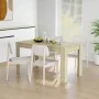 Sonoma Eichenfarbener Esstisch aus Sperrholz 140x74,5x76 cm von vidaXL, Küchen- und Esstische - Ref: Foro24-804205, Preis: 81...
