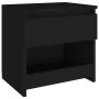 Nachttische 2 Stück schwarzes Sperrholz 40x30x39 cm von vidaXL, Nachttische - Ref: Foro24-803446, Preis: 49,34 €, Rabatt: %