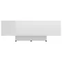 Couchtisch aus weiß glänzendem Sperrholz 85x55x31 cm von vidaXL, Couchtisch - Ref: Foro24-803386, Preis: 65,62 €, Rabatt: %