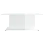 Weiß glänzender Couchtisch aus Ingenieurholz 102x55,5x40 cm von vidaXL, Couchtisch - Ref: Foro24-810313, Preis: 50,63 €, Raba...