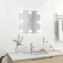Square glass wall mirror with LED lights by vidaXL, Mirrors - Ref: Foro24-3078636, Price: 41,41 €, Discount: %