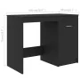 Gray plywood desk 100x50x76 cm by vidaXL, Desks - Ref: Foro24-801798, Price: 104,31 €, Discount: %