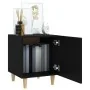 Schwarzer Sperrholz-Nachttisch von vidaXL, Nachttische - Ref: Foro24-812044, Preis: 40,31 €, Rabatt: %