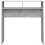 Engineered wood console table in gray concrete, 78x30x80 cm by vidaXL, Side tables - Ref: Foro24-808300, Price: 35,92 €, Disc...