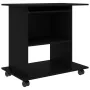 Weißer Computertisch aus Sperrholz, 80 x 50 x 75 cm von vidaXL, Schreibtische - Ref: Foro24-802895, Preis: 76,42 €, Rabatt: %