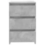Bedside tables 2 pcs concrete gray plywood 40x35x62.5cm by vidaXL, Nightstands - Ref: Foro24-806220, Price: 82,44 €, Discount: %