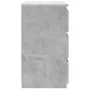 Bedside tables 2 pcs concrete gray plywood 40x35x62.5cm by vidaXL, Nightstands - Ref: Foro24-806220, Price: 82,44 €, Discount: %