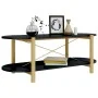 Couchtisch aus schwarzem Sperrholz, 110 x 48 x 40 cm von vidaXL, Couchtisch - Ref: Foro24-345688, Preis: 50,29 €, Rabatt: %