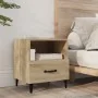 Bedside tables 2 units plywood oak Sonoma by vidaXL, Nightstands - Ref: Foro24-812031, Price: 75,37 €, Discount: %