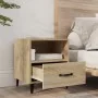 Bedside tables 2 units plywood oak Sonoma by vidaXL, Nightstands - Ref: Foro24-812031, Price: 75,37 €, Discount: %