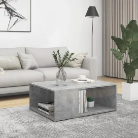 Concrete gray plywood coffee table 90x67x33 cm by vidaXL, Coffee table - Ref: Foro24-806907, Price: 47,32 €, Discount: %