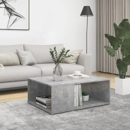Concrete gray plywood coffee table 90x67x33 cm by vidaXL, Coffee table - Ref: Foro24-806907, Price: 55,02 €, Discount: %