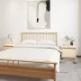 Nachttische 2 Stück aus massivem Kiefernholz 35x34x32 cm von vidaXL, Nachttische - Ref: Foro24-813396, Preis: 75,43 €, Rabatt: %