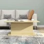 Sonoma oak engineered wood coffee table 102x55.5x40 cm by vidaXL, Coffee table - Ref: Foro24-810310, Price: 42,39 €, Discount: %