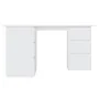 Escritorio de esquina madera contrachapada blanco 145x100x76 cm de vidaXL, Escritorios - Ref: Foro24-801089, Precio: 192,27 €...