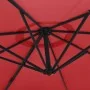 Wall umbrella with bright red LED 290 cm by vidaXL, Umbrellas - Ref: Foro24-362895, Price: 110,13 €, Discount: %