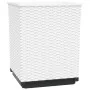 Planters 2 units white polypropylene 30x30x37 cm by vidaXL, Pots and planters - Ref: Foro24-364183, Price: 57,74 €, Discount: %