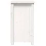 Nachttisch aus massivem weißem Kiefernholz, 40 x 35 x 61,5 cm von vidaXL, Nachttische - Ref: Foro24-813701, Preis: 72,76 €, R...