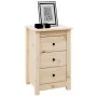 Nachttisch aus massivem Kiefernholz, 40 x 35 x 61,5 cm von vidaXL, Nachttische - Ref: Foro24-813699, Preis: 66,93 €, Rabatt: %