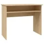 Schreibtisch aus Sonoma-Eichensperrholz, 90 x 50 x 74 cm von vidaXL, Schreibtische - Ref: Foro24-801173, Preis: 72,09 €, Raba...