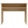 Schreibtisch aus Sonoma-Eichensperrholz, 90 x 50 x 74 cm von vidaXL, Schreibtische - Ref: Foro24-801173, Preis: 72,09 €, Raba...