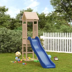 Parque infantil de exterior madera maciza de pino by vidaXL, Swings and play structures - Ref: Foro24-3155807, Price: 182,71 ...