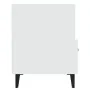 Mesitas de noche 2 unidades madera contrachapada blanca de vidaXL, Mesitas de noche - Ref: Foro24-812025, Precio: 53,62 €, De...