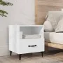 Mesitas de noche 2 unidades madera contrachapada blanca de vidaXL, Mesitas de noche - Ref: Foro24-812025, Precio: 53,62 €, De...