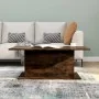 Couchtisch aus geräuchertem Eichenholzwerkstoff, 102 x 55,5 x 40 cm von vidaXL, Couchtisch - Ref: Foro24-813092, Preis: 37,11...