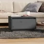 Couchtisch aus massivem grauem Kiefernholz, 55 x 56 x 32 cm von vidaXL, Couchtisch - Ref: Foro24-813407, Preis: 46,48 €, Raba...
