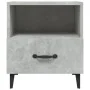 Mesita de noche madera contrachapada gris hormigón de vidaXL, Mesitas de noche - Ref: Foro24-812032, Precio: 41,68 €, Descuen...