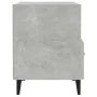 Mesita de noche madera contrachapada gris hormigón de vidaXL, Mesitas de noche - Ref: Foro24-812032, Precio: 41,68 €, Descuen...
