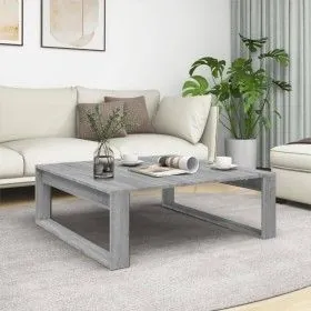 Sonoma-Couchtisch aus grauem Sperrholz, 100 x 100 x 35 cm von vidaXL, Couchtisch - Ref: Foro24-816000, Preis: 60,44 €, Rabatt: %